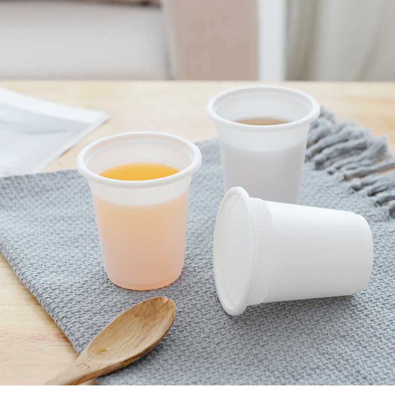 180ml Cornstarch Disposable Cups Plastic Drinking Cups