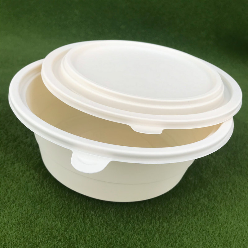 1000ml Disposable Corn Starch Food/Soup Bowl with Cover Lid (200 sets) –  DNET-ECO COMPANY LIMITED