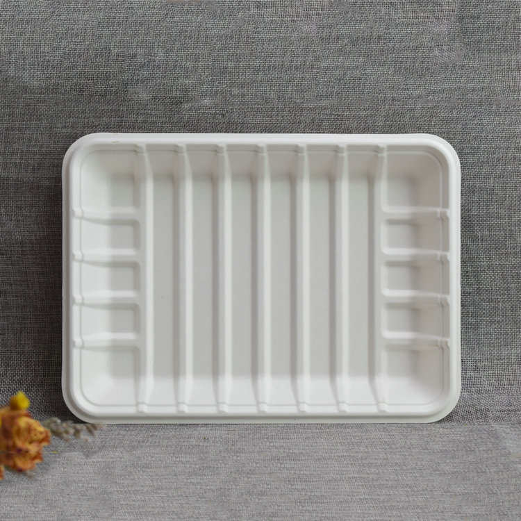 Bandejas de carne con material compostable - Plástico