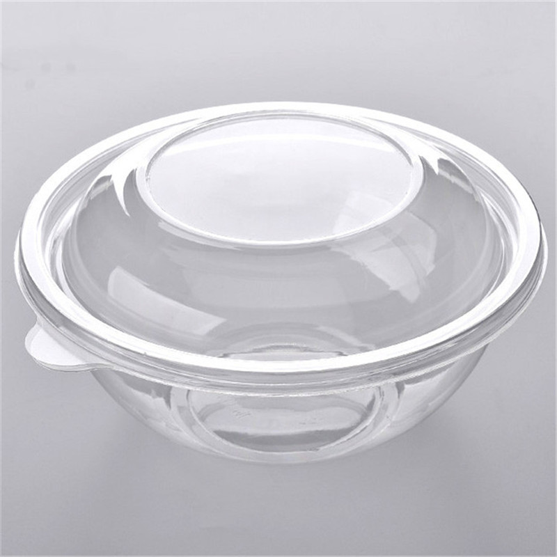 PLA bowls Custom Printed Disposable-Buy biodegradable PLA salad bowls,pla  clear bowls with lid,compostable salad bowl,salad bowl with clear lid,round plastic  salad bowl on Global Food Packaging Supplier-Anhui Ecoearth Green Packaging  Co., Ltd.